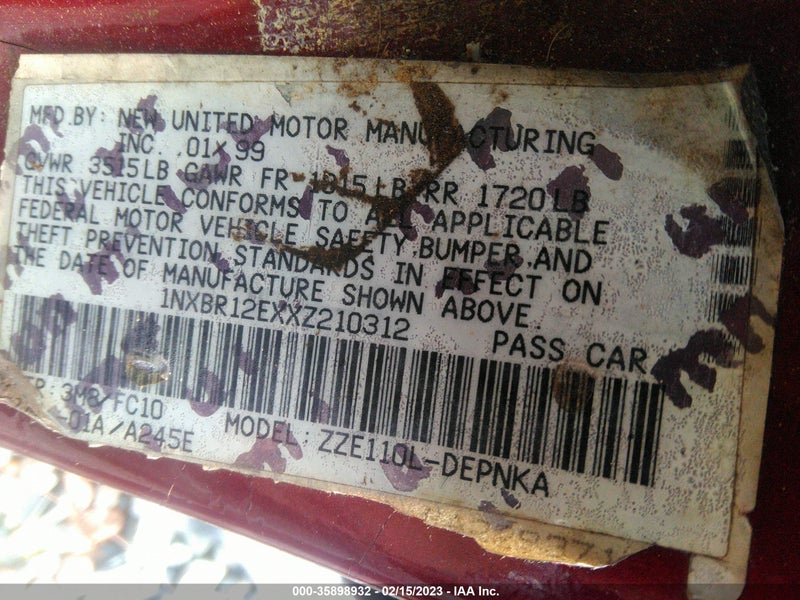 Toyota Corolla 1999г.