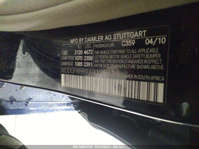 Mercedes-Benz C-Class 2010г.