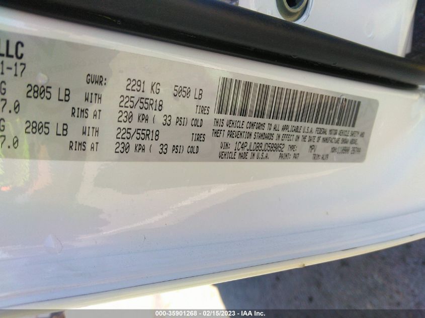 Jeep Cherokee 2018г.