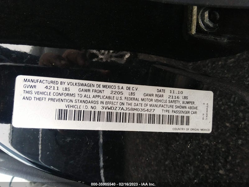 Volkswagen Jetta 2011г.