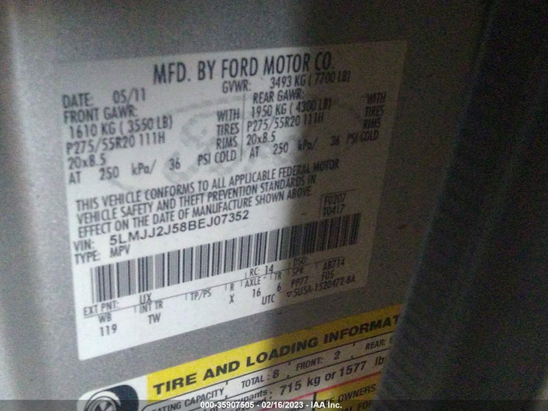 Lincoln Navigator 2011г.