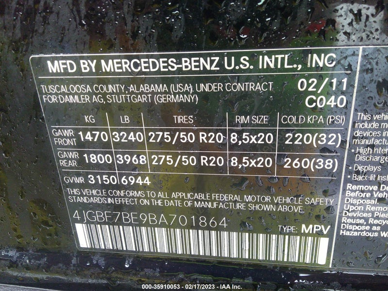 Mercedes-Benz GL-Class 2011г.