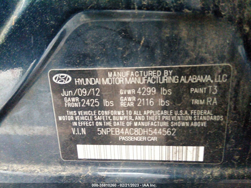 Hyundai Sonata 2013г.