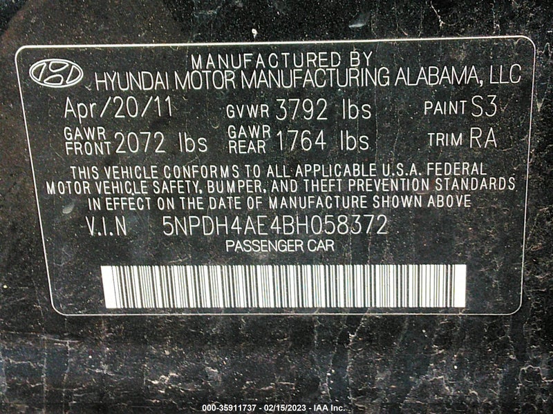 Hyundai Elantra 2011г.