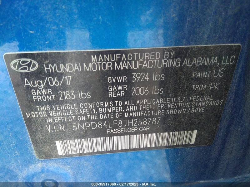 Hyundai Elantra 2018г.