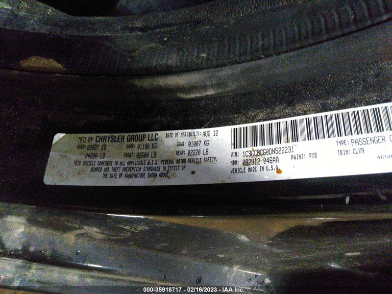 Chrysler 200 2013г.