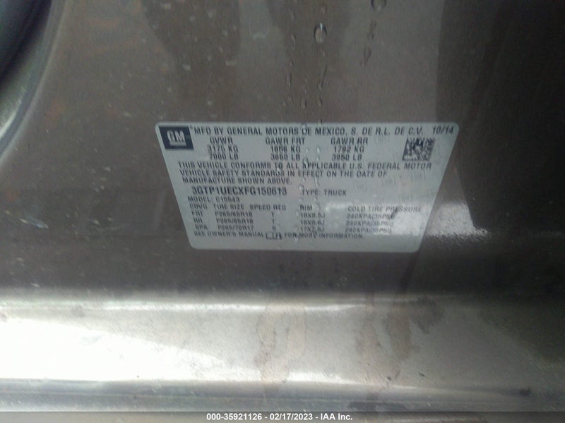 GMC Sierra 1500 2015г.