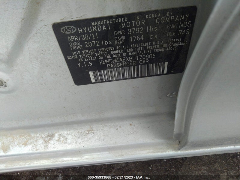 Hyundai Elantra 2011г.