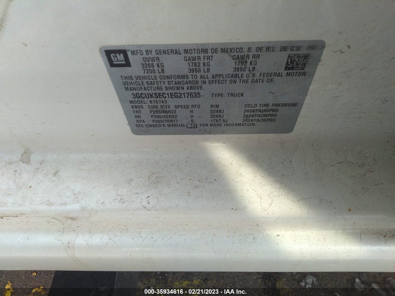 Chevrolet Silverado 1500 2014г.