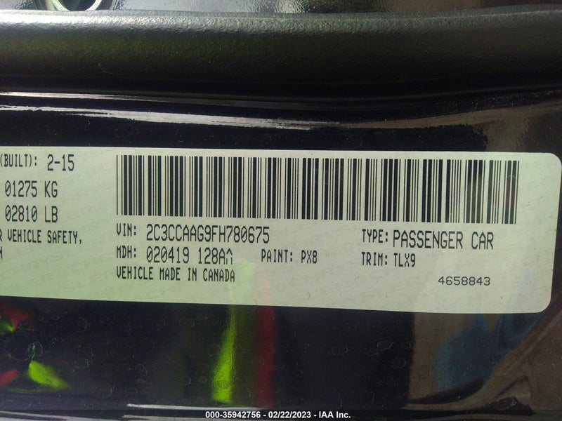 Chrysler 300 2015г.