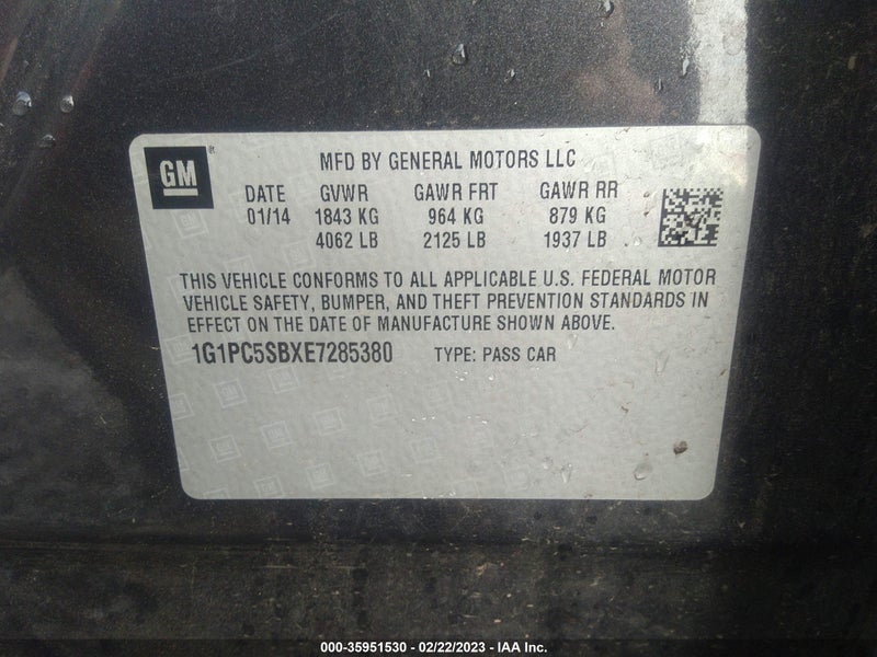 Chevrolet Cruze 2014г.