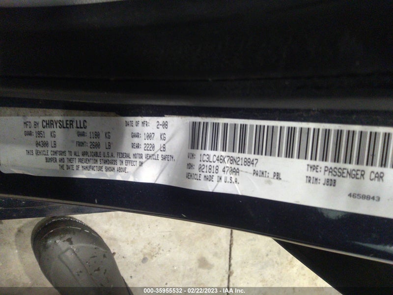 Chrysler Sebring 2008г.