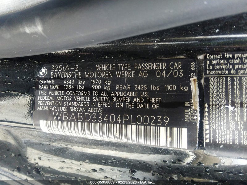 BMW 3 Series 2004г.