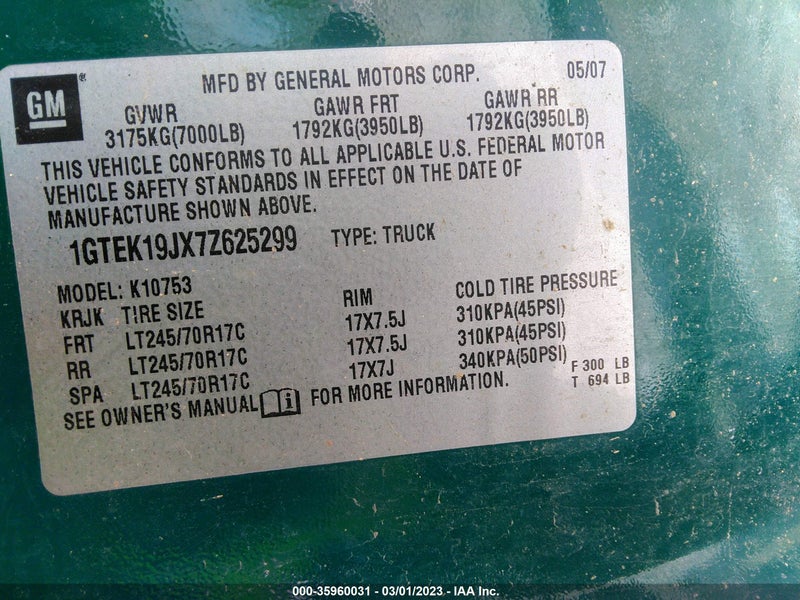 GMC Sierra 1500 2007г.