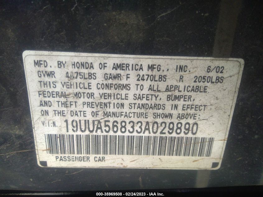 Acura TL 2003г.