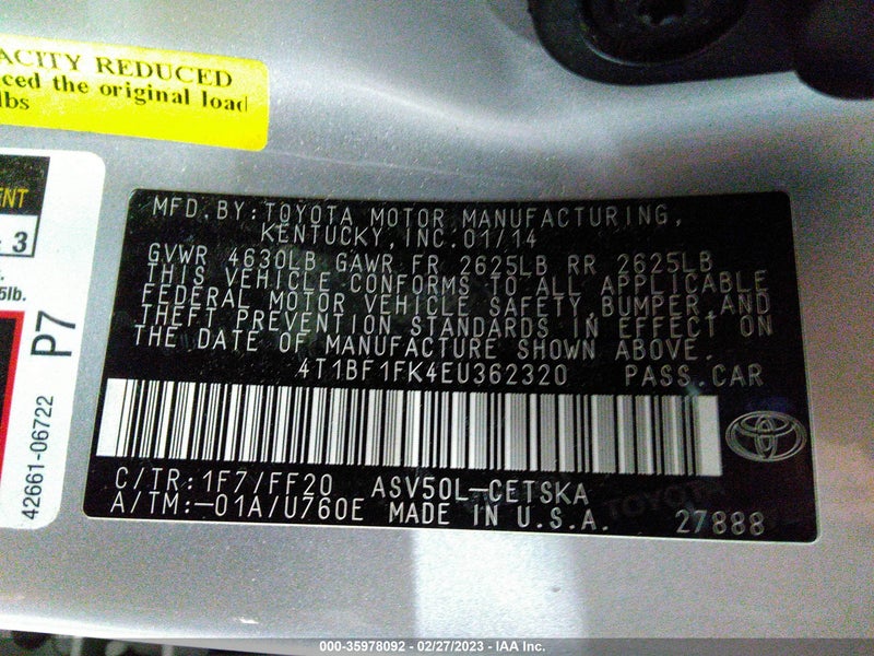 Toyota Camry 2014г.