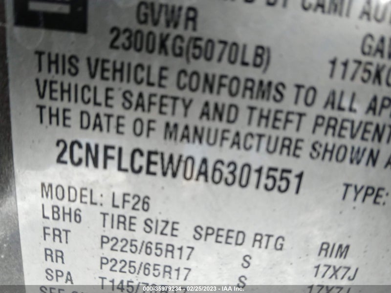 Chevrolet Equinox 2010г.