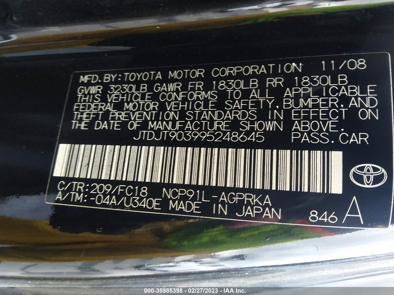 Toyota Yaris 2009г.