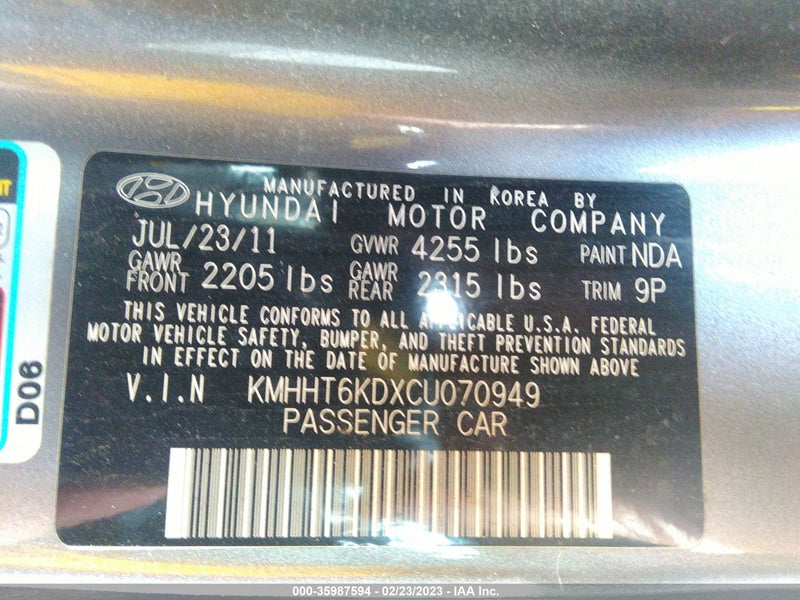 Hyundai Genesis 2012г.