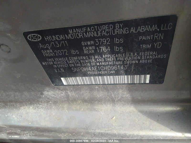 Hyundai Elantra 2012г.