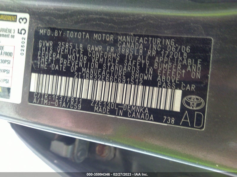 Toyota Corolla 2006г.