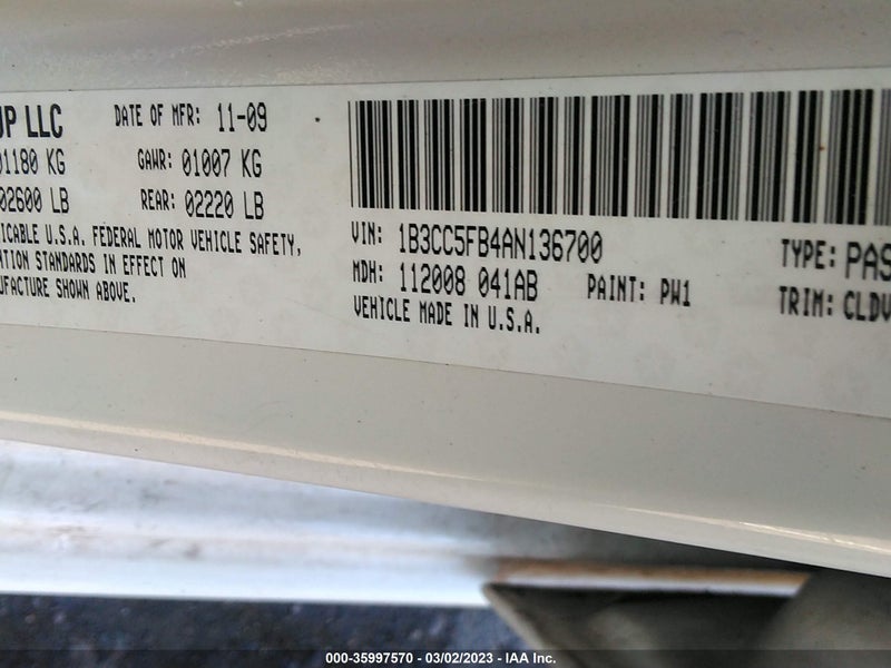 Dodge Avenger 2010г.