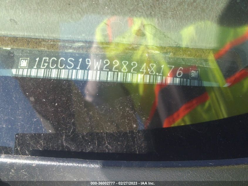 Chevrolet S-10 Pickup 2002г.