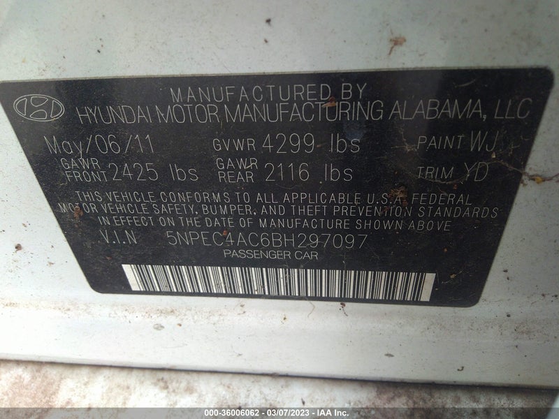 Hyundai Sonata 2011г.