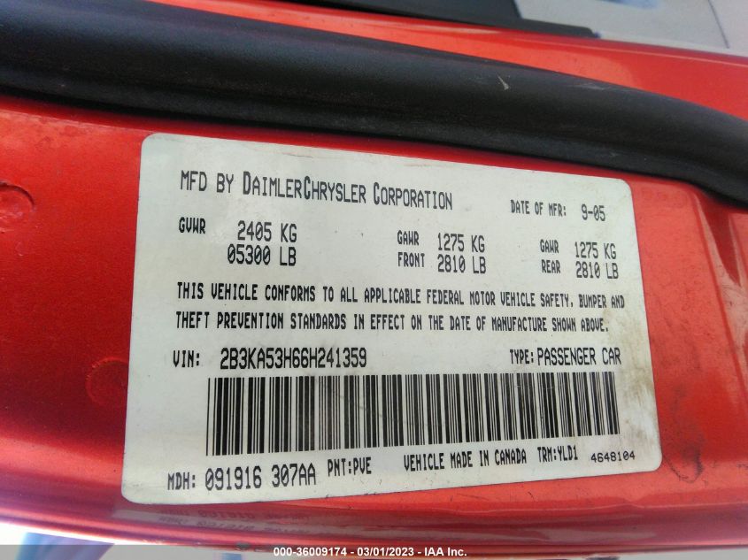 Dodge Charger 2006г.