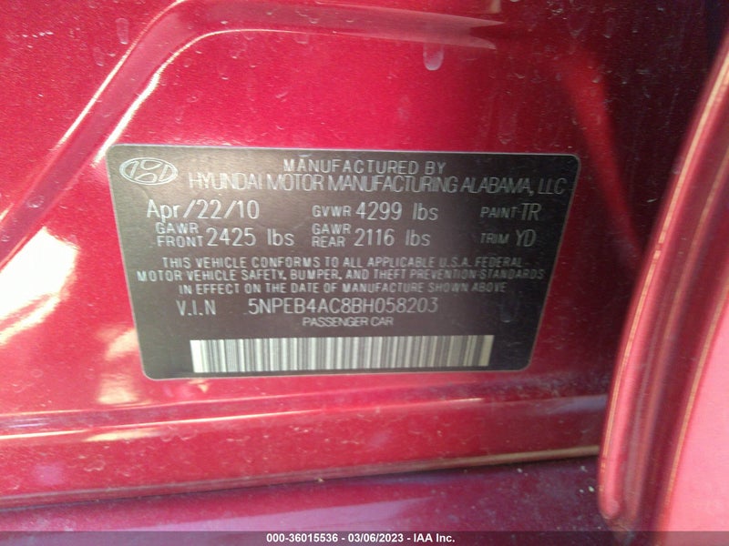 Hyundai Sonata 2011г.