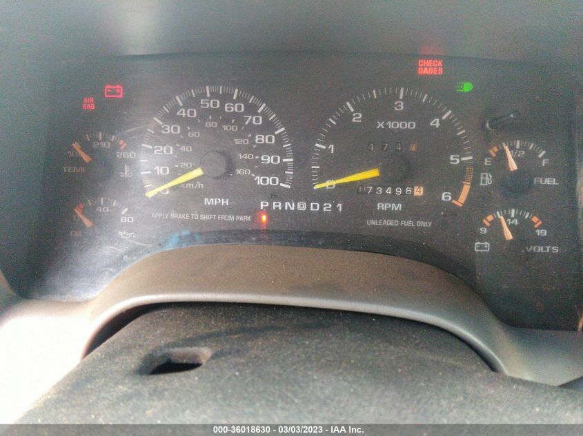 Chevrolet S-10 Pickup 1996г.