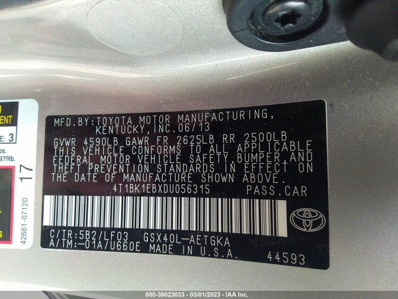 Toyota Avalon 2013г.