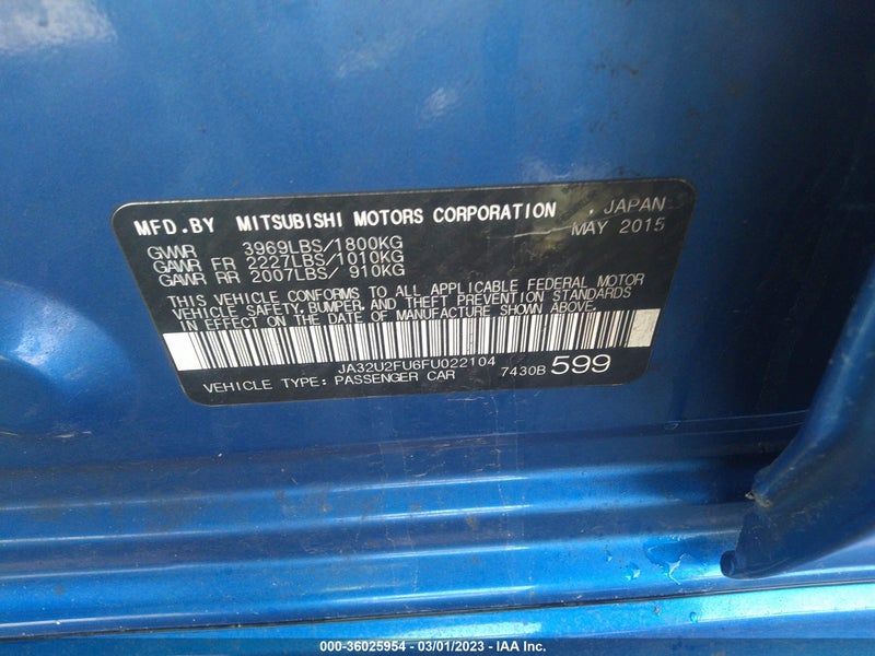 Mitsubishi Lancer 2015г.