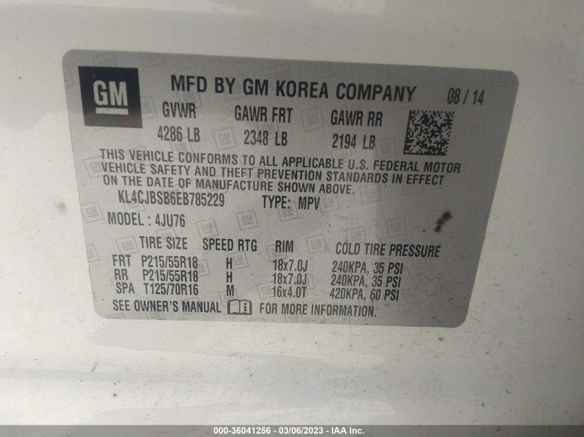 Buick Encore 2014г.