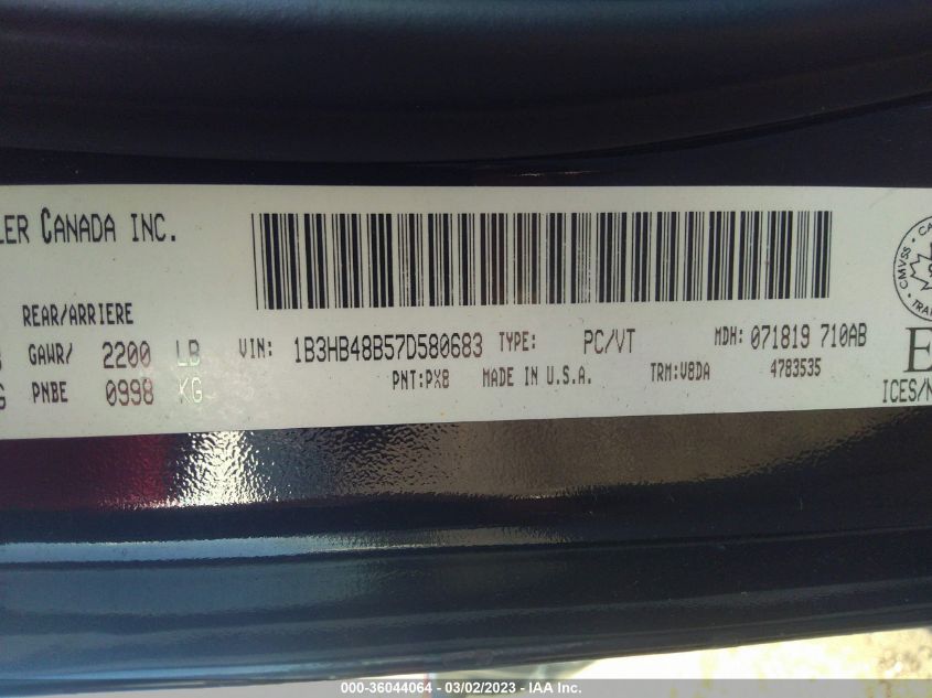 Dodge Caliber 2007г.