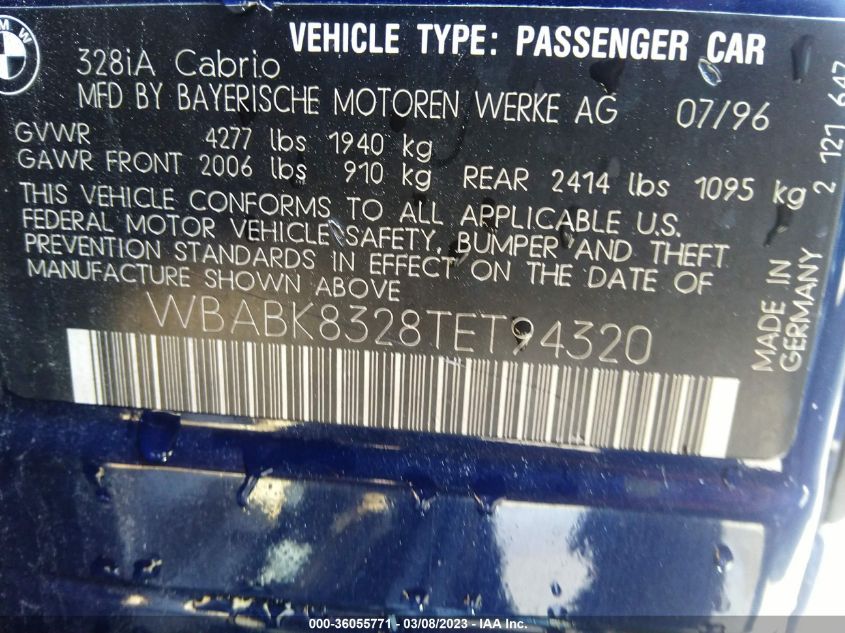 BMW 3 Series 1996г.