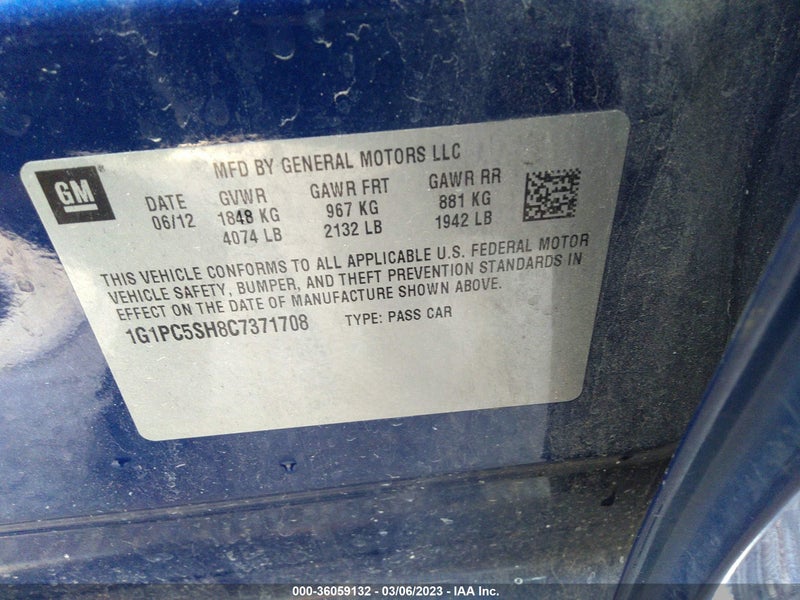 Chevrolet Cruze 2012г.