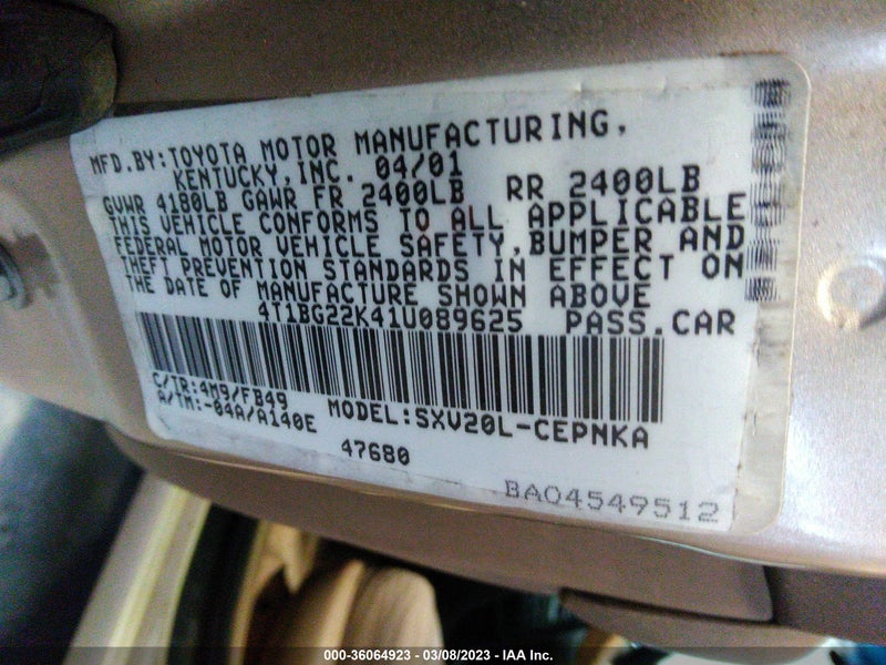 Toyota Camry 2001г.