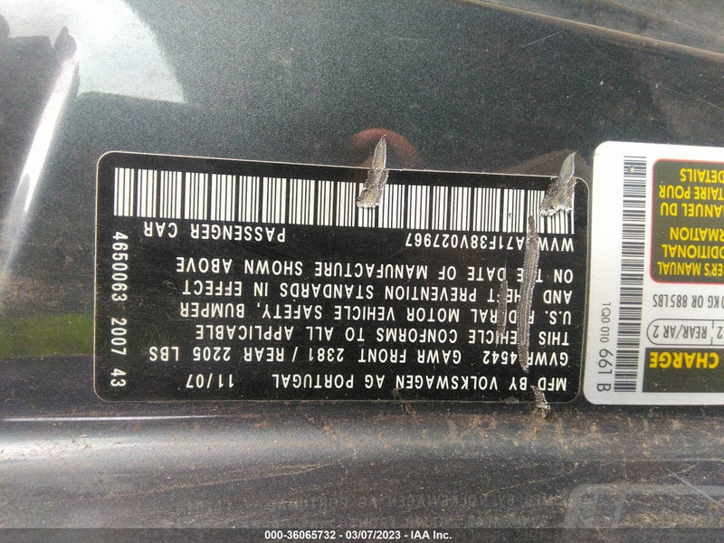 Volkswagen EOS 2008г.