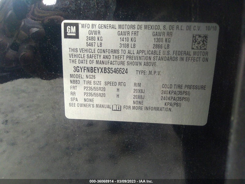 Cadillac SRX 2011г.