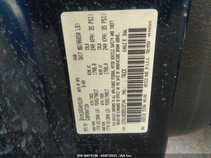 Dodge Ram 1500 2005г.