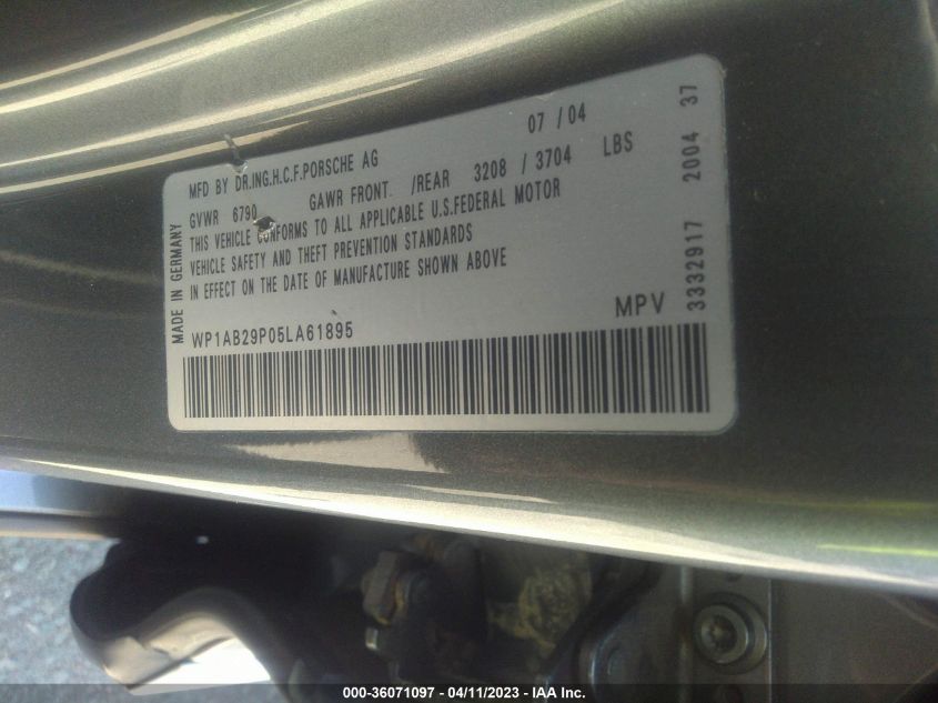 Porsche Cayenne 2005г.