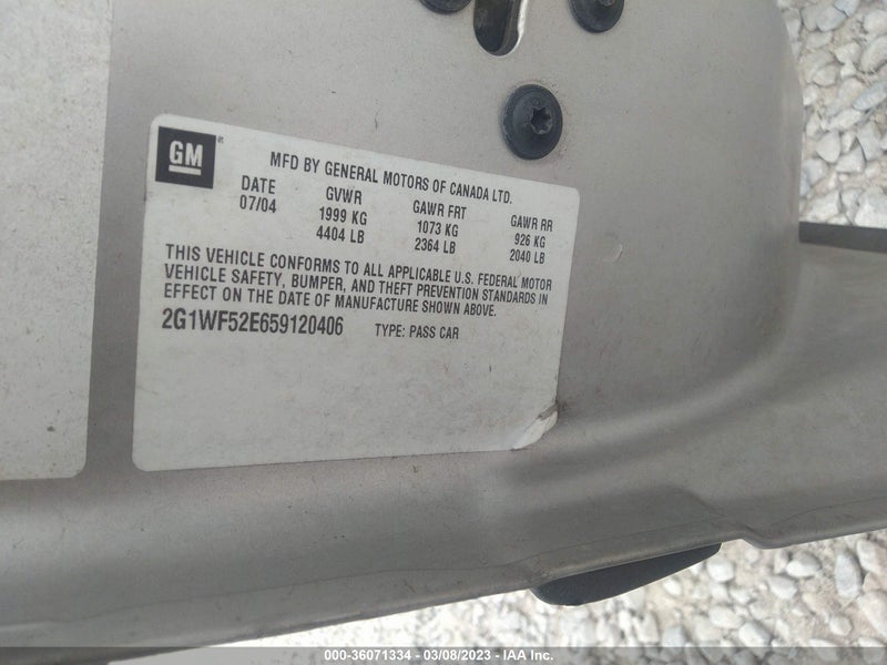 Chevrolet Impala 2005г.