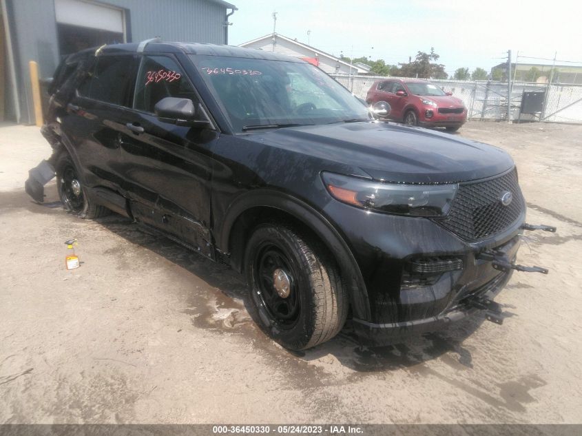 ford explorer 2022 black police