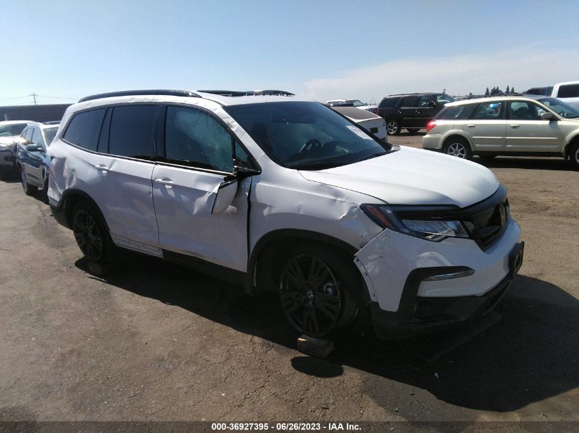 5FNYF6H75NB065179 2022 Honda Pilot at CA Rancho Cordova, IAAI lot