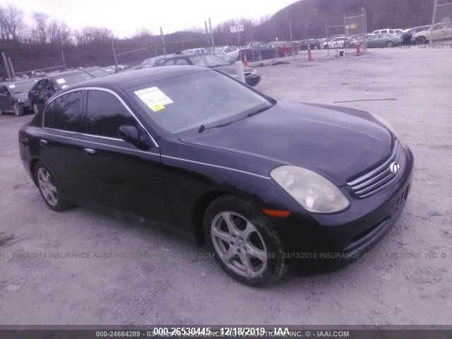 Global Auto Auctions: 2003 INFINITI G35 SEDAN