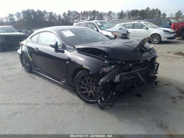 Salvage Car Lexus Rc F 2015 Black For Sale In Ashland Va Online