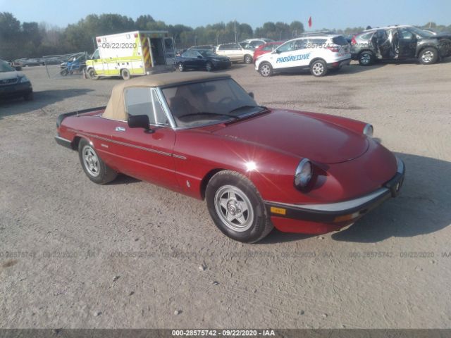 Global Auto Auctions: 1989 ALFA ROMEO SPIDER