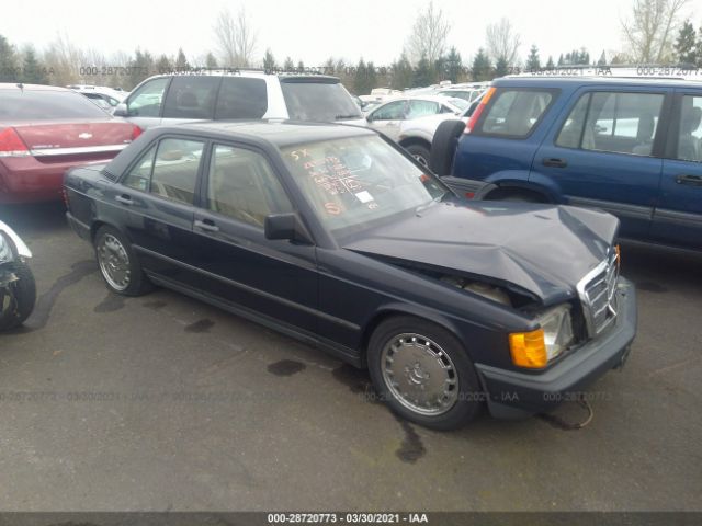 Global Auto Auctions: 1988 MERCEDES-BENZ 190