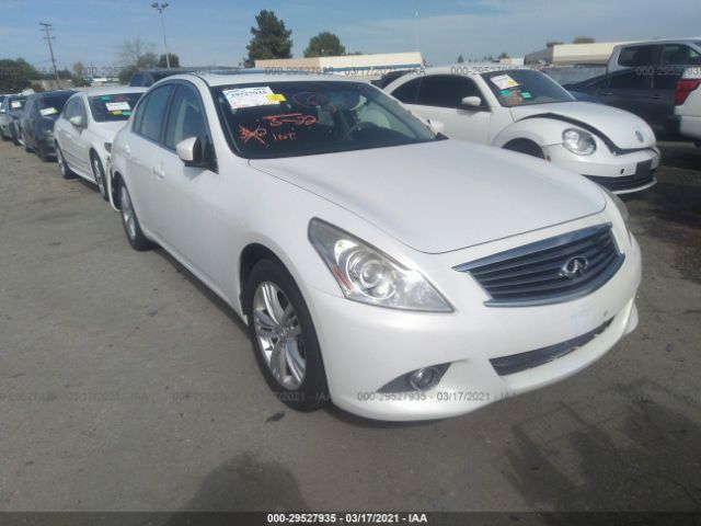 Global Auto Auctions: 2013 INFINITI G37 SEDAN